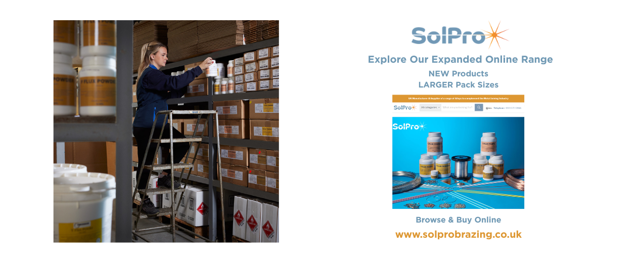 Growing to Meet Your Demand: SolPro Brazing’s Expanded Online Shop is Live!