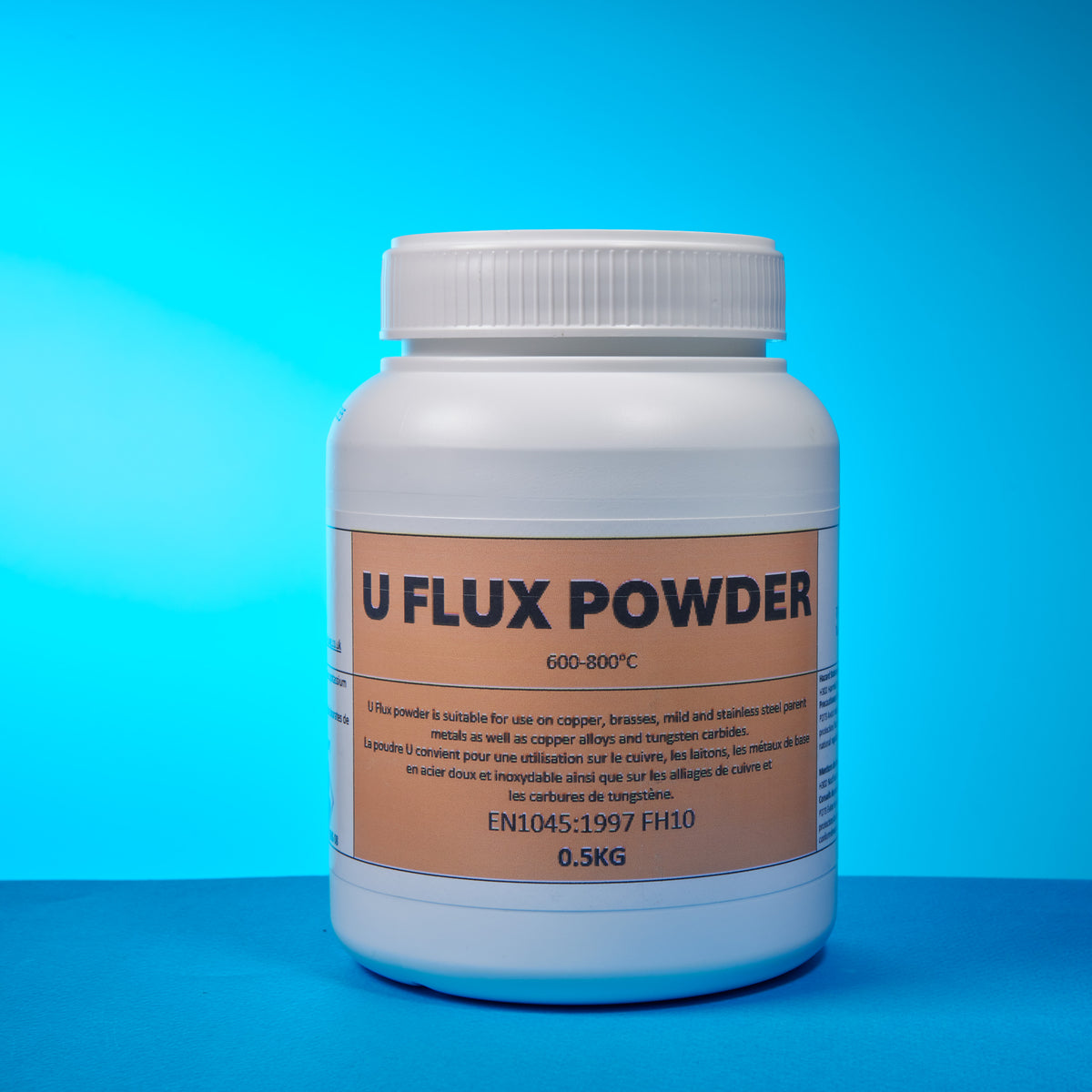 U Flux Powder 0.5kg pot — SolPro Brazing Limited
